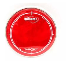 Pele de Bateria Williams Target WR2 16" Vermelha