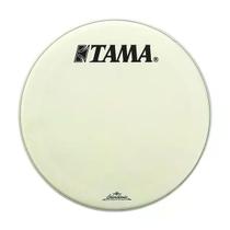Pele de Bumbo Tama Starclassic 20 CT20BMOT by Remo resposta branca envelhecida com muffle abafador Pele de Bumbo Tama Starclassic 20 CT20BMOT by Remo resposta branca envelhecida com muffle abafador