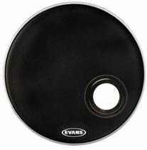 Pele Evans Emad Resonant Black 24 c/ Anel Abafador e Duto de Ar 010078 Pele Evans Emad Resonant Black 24 c/ Anel Abafador e Duto de Ar 010078