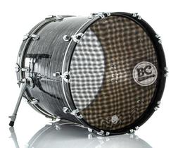 Pele Luen Dudu Portes Silent Heads 24 de Bumbo Pele Muda Compatível Baterias Eletrônicas (11112) Pele Luen Dudu Portes Silent Heads 24 de Bumbo Pele Muda Compatível Baterias Eletrônicas (11112)