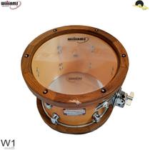 Pele para Tom Williams W1 Clear - Filme simples (Batedeira ou Resposta) 13 - Williams Drumheads