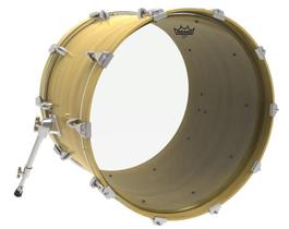 Pele Remo Emperor Clear Bass 20 Transparente de filme duplo para bumbo (10333)