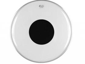 Pele remo encore 10 controlled sound transp en-0310-ct c/ circulo preto