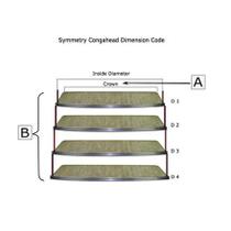 Pele remo p/conga 10.75 d2 symetry nuskyn m4-1075-n6-d2