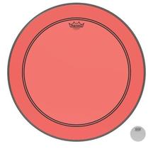 Pele Remo Powerstroke 3 Colortone Red 20 Vermelha com Anel Muffle Abafador Interno (15630)
