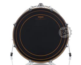 Pele Williams Signature Aposan Reflect Coated Bass 20 dupla preta porosa pra bumbo WCBAA2FF-15MIL-20BD