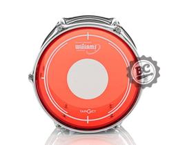 Pele Williams Target Dot RDT2 Red 12 filme duplo vermelha com Dot bola central e óleo RDT2-188-12