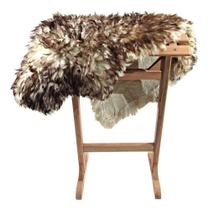 Pelego Chamuscado Pele De Carneiro/Ovelha Escovado Montaria