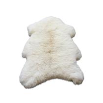 Pelego De Carneiro Natural Branco