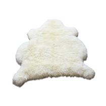 Pelego De Carneiro Natural Branco