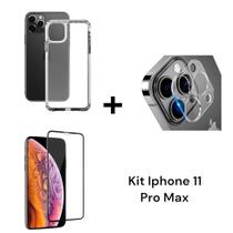 Película 3D + Capa Anti Impacto + Película Câmera Para Iphone 11PRO / 11PRO MAX / 12MINI / 12PRO MAX Película 3D + Capa Anti Impacto + Película Câmera Para Iphone 11PRO / 11PRO MAX / 12MINI / 12PRO MAX
