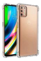 Película 3d De Vidro Motorola Moto G9 Plus + Capa Capinha Anti Impactos