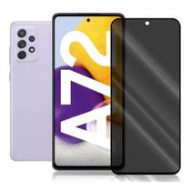 Película 3d de vidro Privacidade Para Samsung Galaxy A72 TELA 6.7