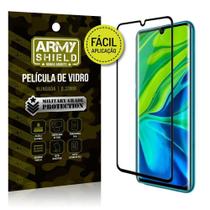 Película 3D Fácil Aplicação Mi Note 10 - Armyshield