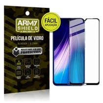 Película 3D Fácil Aplicação Mi Note 8 - Armyshield