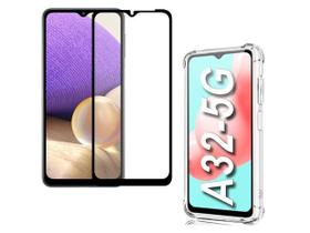 Película 3D Full Coverage para Galaxy A32 5G A326 + Capinha Anti Impactos Película 3D Full Coverage para Galaxy A32 5G A326 + Capinha Anti Impactos