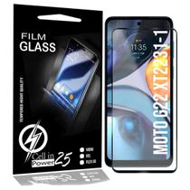 Película 3d + Película Camera compativel Moto G22 XT2231 6.5 - Cell In Power25