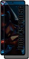 Película 3D Privacidade Anti Espionagem Para Poco X5 Pro Tela de 6,67 Polegadas
