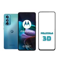 Película 3d vidro Compatível com Moto Edge 30
