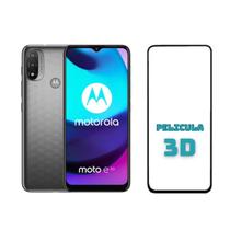 Película 3d vidro Compatível com Motorola Moto E20