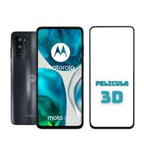Película 3d vidro Compatível com Motorola Moto G52