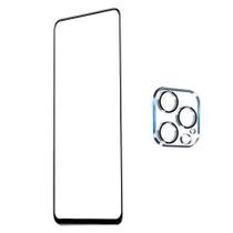 Película 3D Vidro + Película Câmera Compatível iPhone 13 Pro Max