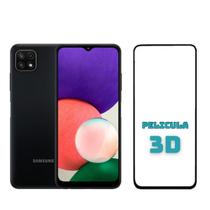 Película 3d vidro transparente Compatível com Samsung A22