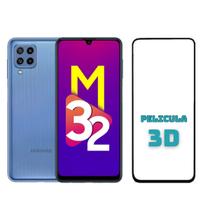 Película 3d vidro transparente Compatível com Samsung M32