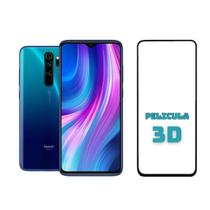 Película 3d vidro transparente para Xiaomi Note 8 pro