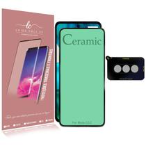 Película 9d Cerâmica Compativel Moto G52 XT2221 6.6 + pelicula camera - Luiza Cell25