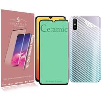 Película 9d Cerâmica Compativel Redmi 9I SPORT 6.53 + pelicula de carbono verso - Luiza Cell25