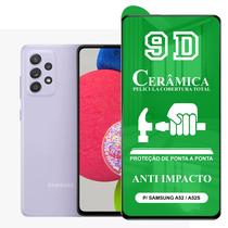 Película 9D Cerâmica P/ Samsung A52 A52S - Protetora Anti Impacto Queda Flexível Nano Gel