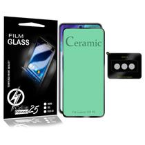 Película 9d Cerâmica para Galaxy S21 FE G990 + película câmera - Cell In Power25 Película 9d Cerâmica para Galaxy S21 FE G990 + película câmera - Cell In Power25