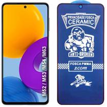 Pelicula 9D Ceramica Privacidade Fosca Compativel com Samsung Galaxy M51 M52 M54 M63