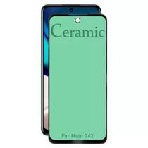 Película 9D de Cerâmica Inquebrável para Motorola Moto G42 Película 9D de Cerâmica Inquebrável para Motorola Moto G42