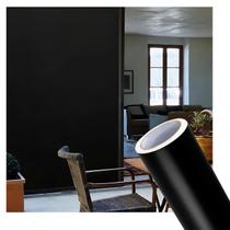 Película Adesiva Blecaute Preto Fosco Janela Vidro 2m x 60cm