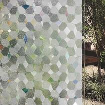 Pelicula Adesiva Eletrostatica 3D para Box de Vidro Cristais 190x120cm