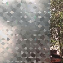 Pelicula Adesiva Eletrostatica 3D para Janela de Vidro Cristais 120x150cm