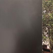 Pelicula Adesiva Eletrostatica 3D para Janela de Vidro Mini Canelado Fume 120x150cm