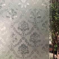 Pelicula Adesiva Eletrostatica 3D para Porta de Vidro Arranjo de Flores 210x200cm Pelicula Adesiva Eletrostatica 3D para Porta de Vidro Arranjo de Flores 210x200cm