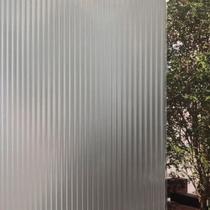 Pelicula Adesiva Eletrostatica 3D para Porta de Vidro Canelado Transparente 210x180cm