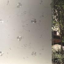 Pelicula Adesiva Eletrostatica 3D para Porta de Vidro Flor Manaca 210x180cm