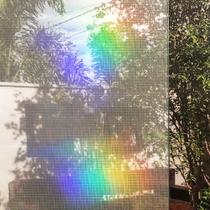 Pelicula Adesiva para Box de Vidro Banheiro Modelo Camaleao Quadradinhos 190x120cm