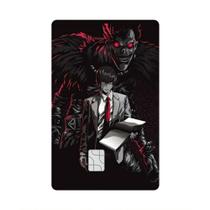 Película Adesiva Para Cartão De Crédito Death Note ryuk e Ligth