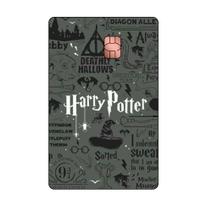 Película Adesiva Para Cartão De Crédito Harry Potter Símbolos - plus ultra geek