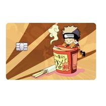 Película Adesiva Para Cartão De Crédito Naruto Lamen