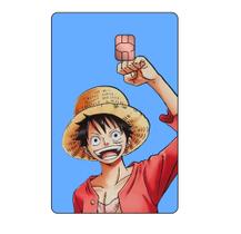 Película Adesiva Para Cartão De Crédito One Piece Monkey D. Luffy