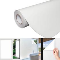Pelicula Adesiva Semi Blackout Branco Box Lavável 5m x 60cm