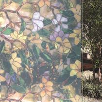 Pelicula Adesivo Eletrostatica Vidro Jateado Flor Magnolia Pelicula Adesivo Eletrostatica Vidro Jateado Flor Magnolia