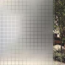 Pelicula Adesivo Jateado Quadrado Vidro Box 2m Comprimento